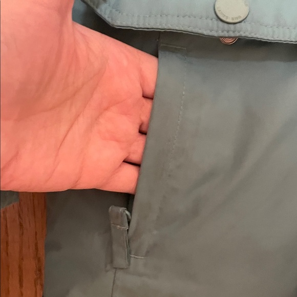 Lands' End UGC Girls Sz Large (10/12) Light Blue/Teal Hooded Jacket Coat - Picture 6 of 16